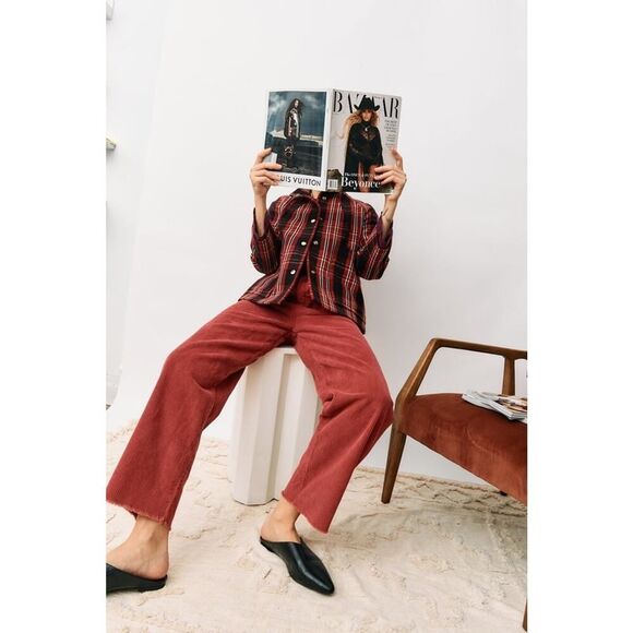 Rudy Jude Corduroy Trouser Coral RJ5 - Picture 1 of 11